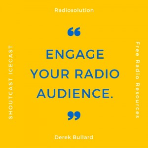 engage radio audience