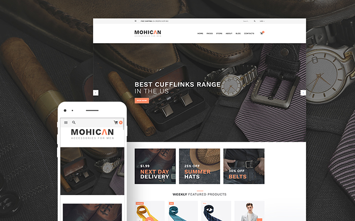 Fashion Accessories WooCommerce Theme 