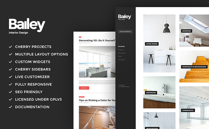 Interior Design WordPress Theme 