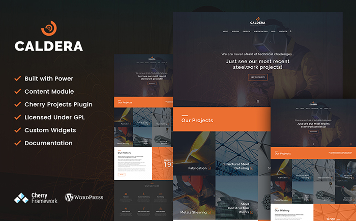 Steelworks WordPress Theme 