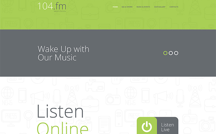 Breathtaking Selection Of 10 Best Radio Website Templates For Your Inspiration Radiosolution