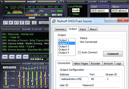 Shoutcast plugin for winamp download