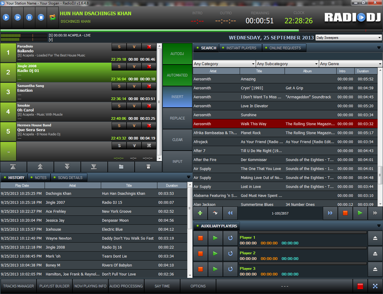 direttore radio automation software